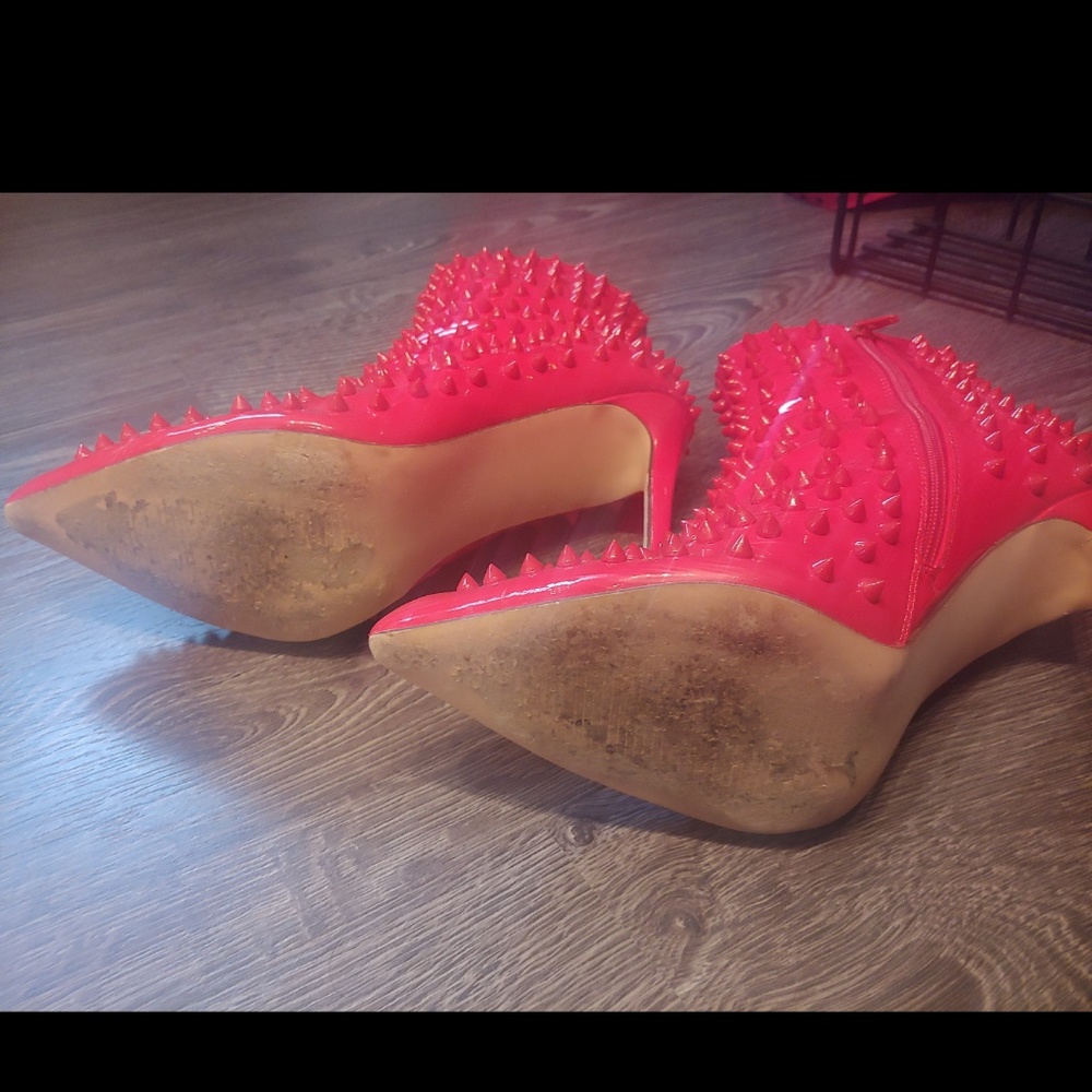 Dolls Kill Hellfire Spiked Booties - image 6